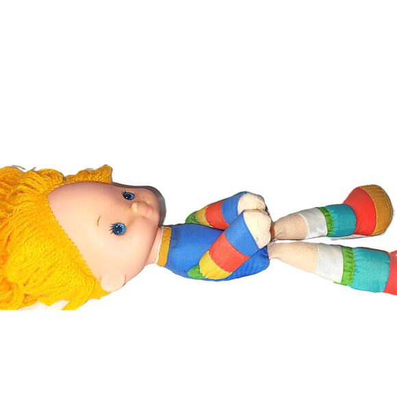 10" Vintage 1983 Rainbow Bright Doll Stuffy W/O Dress Hallmark Mattel #8 - Picture 5 of 10